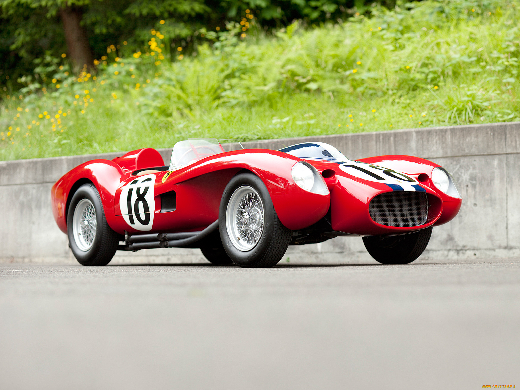 ferrari, 250, testa, rossa, scaglietti, spyder, pontoon, fender, 